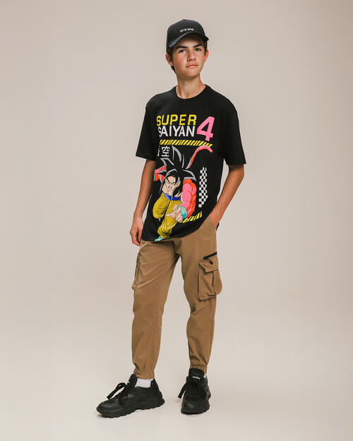 Playera Manga Corta Goku